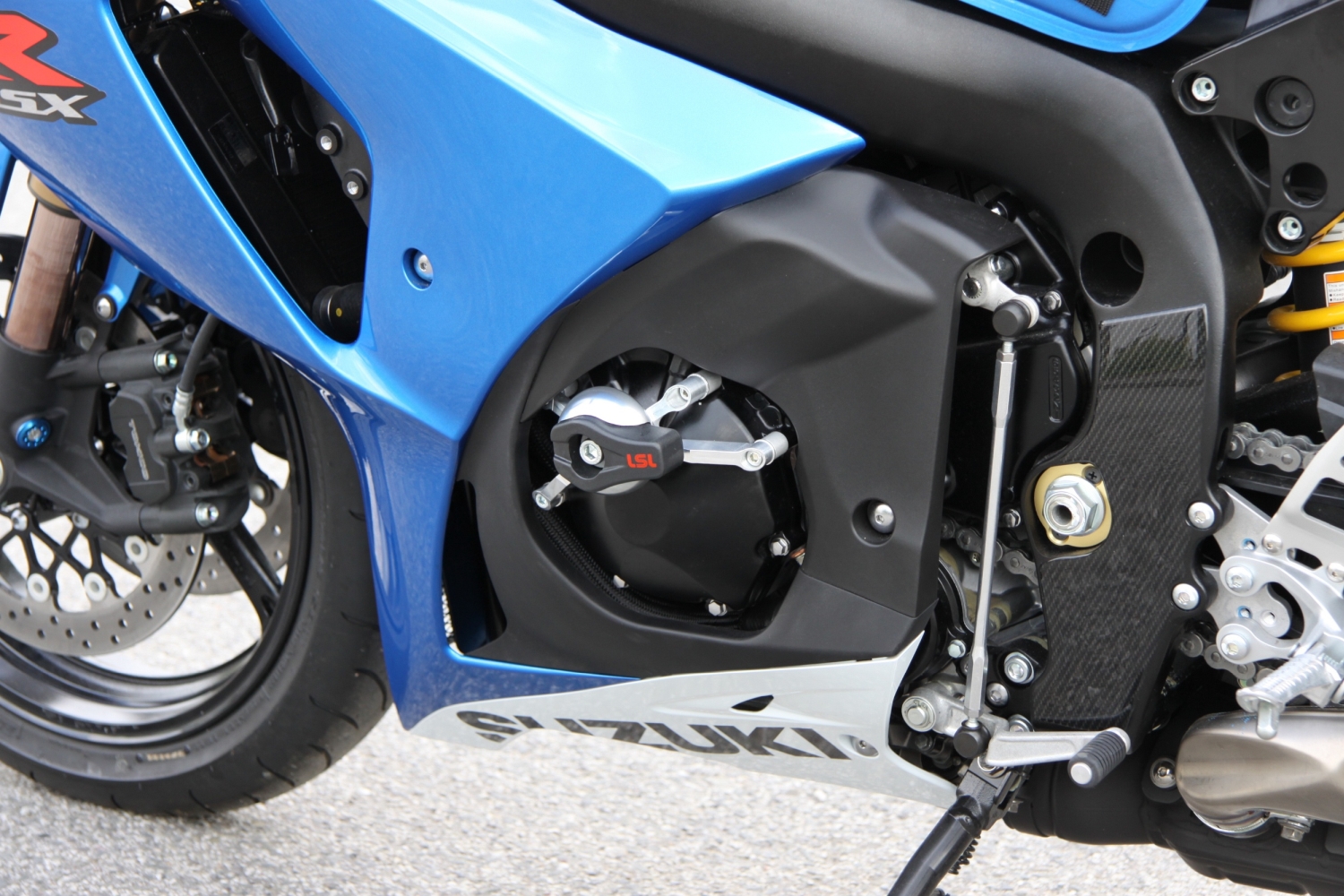 Kit de Montaje de Topes Anticaída LSL para Suzuki GSX-R1000, 2009-