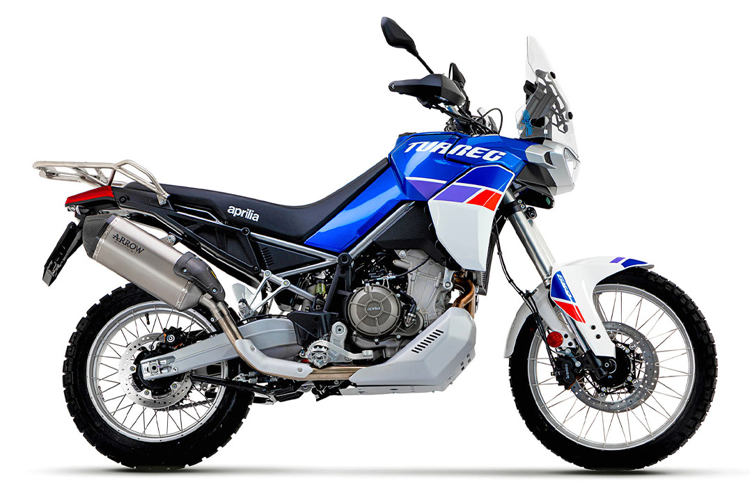 Escape ARROW SONORA para Aprilia Tuareg 660 a partir del año de modelo 2022