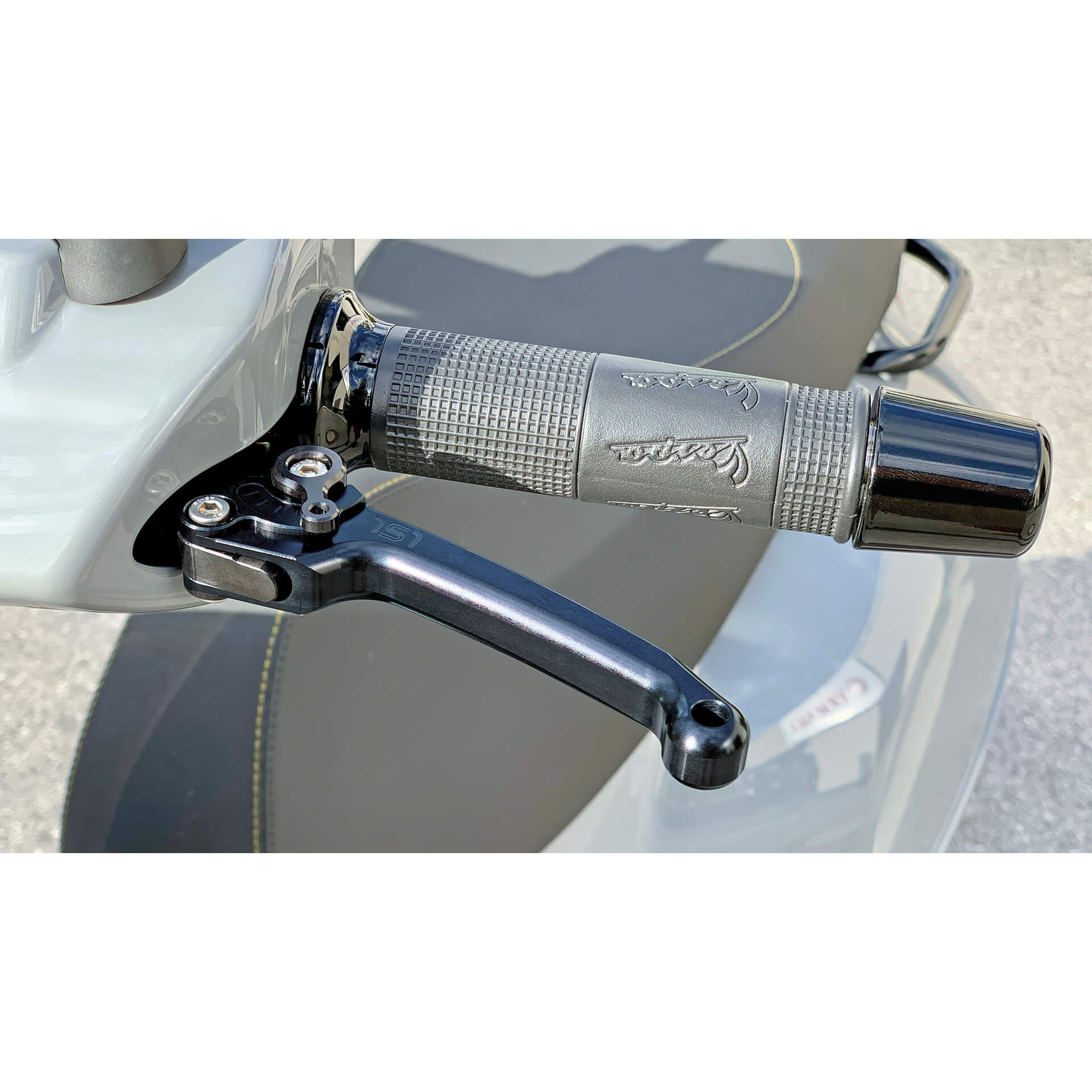 Juego de palancas LSL VESPA GTS 08-, negro