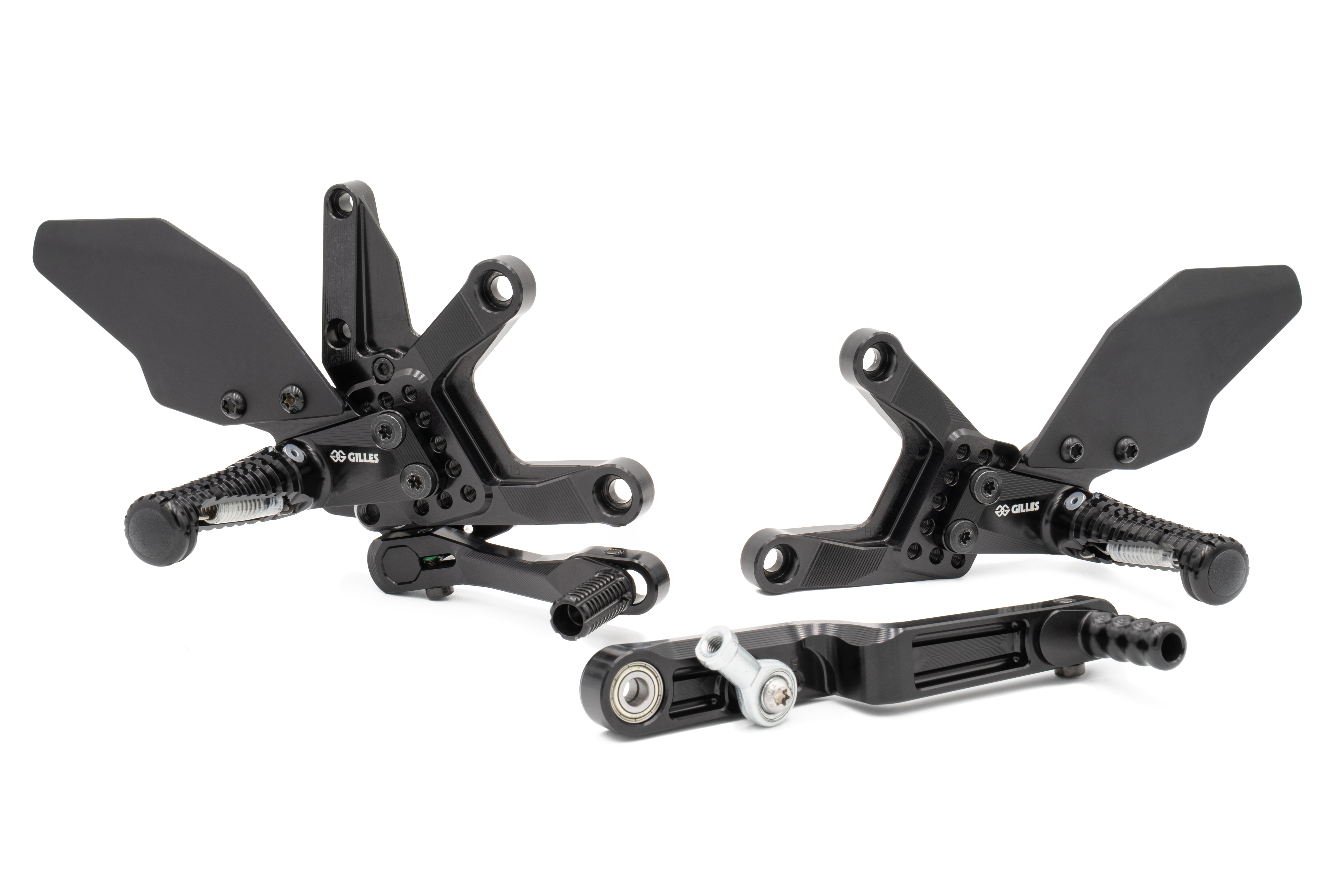 GILLES AS31GT3 reposapiésenanlage negro para Honda CB 1000 Hornet, 2025-