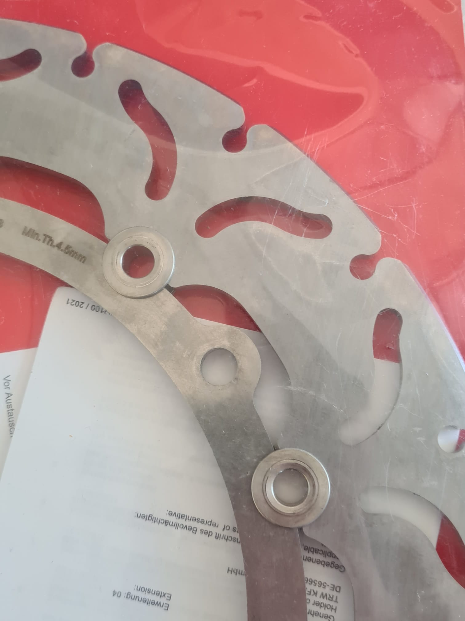 Sistema Flotante TRW disco de freno BMW MST239FS