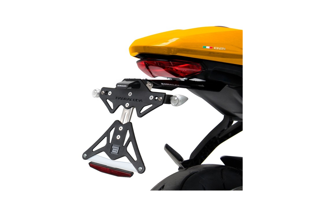Soporte de matrícula Barracuda para Ducati Monster 821