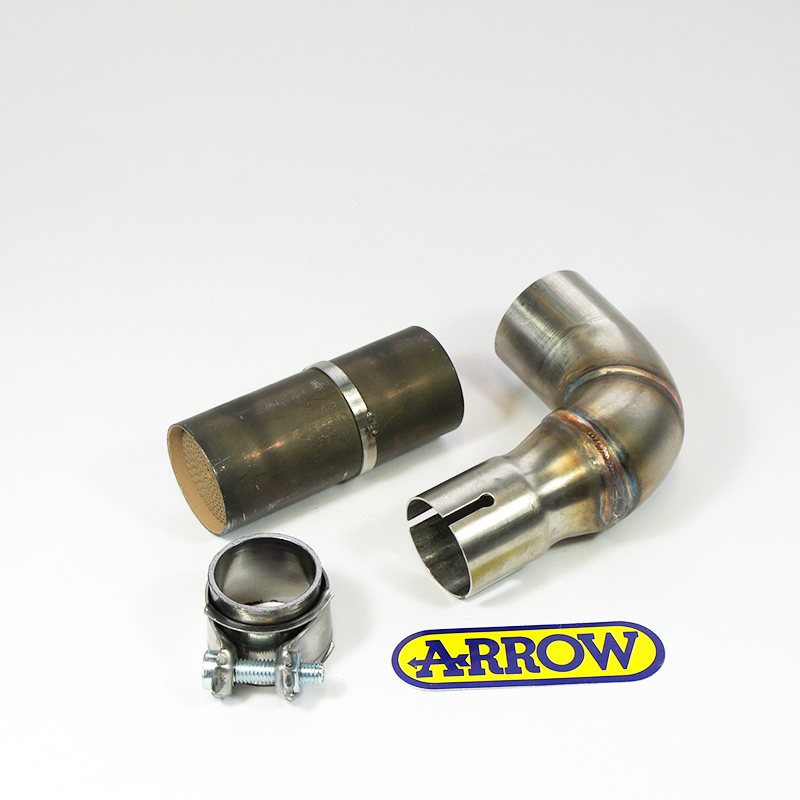 Tubo intermedio ARROW para Aprilia RS4 2017-, con catalizador