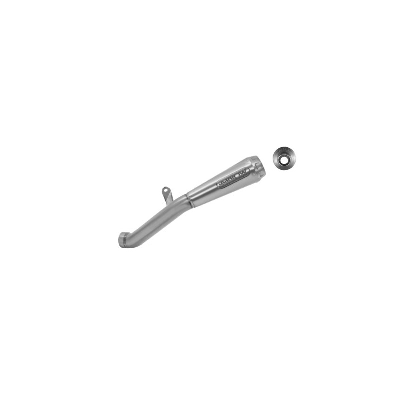 Sistema completo de escape ARROW COMPETITION TITANIUM HALF SYSTEM para Honda CBR1000RR 2017-. Titanio