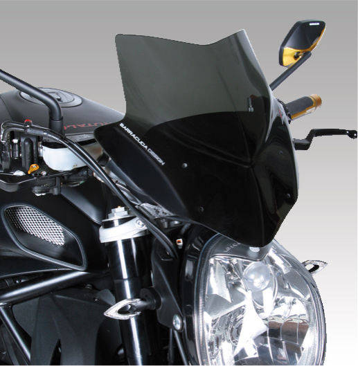 Parabrisas Barracuda Aerosport para MV Agusta Brutale 920 / 1090RR 2011 - 2012 y MV Agusta Brutale 675 / 800 2014 - 2016