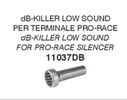 ARROW db-Killer Einsatz, für Icon Racinganlagen