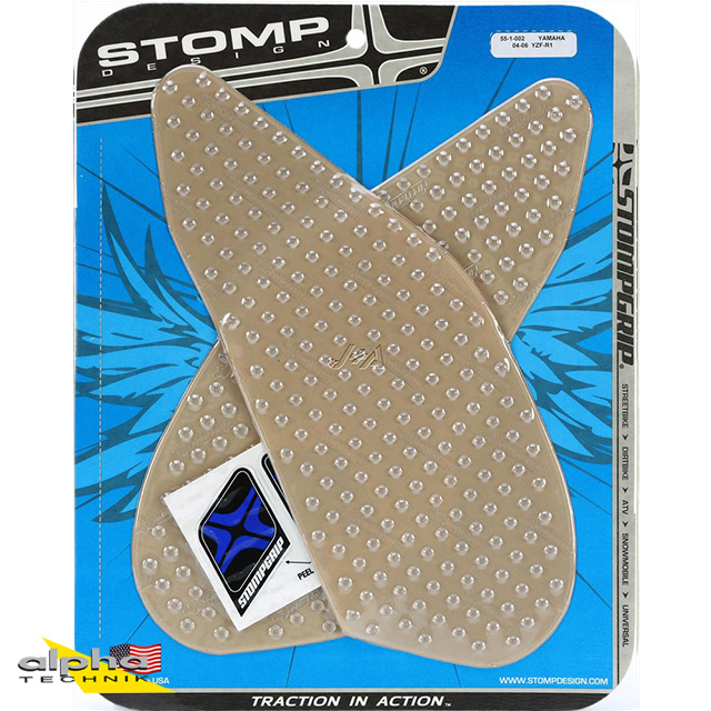 Stompgrip transparente Volcano, para Yamaha YZF-R1, 2004-06