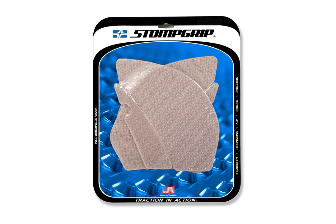 Stompgrip transparente, Icon, para Kawasaki ZX10R Ninja, 2008-2010