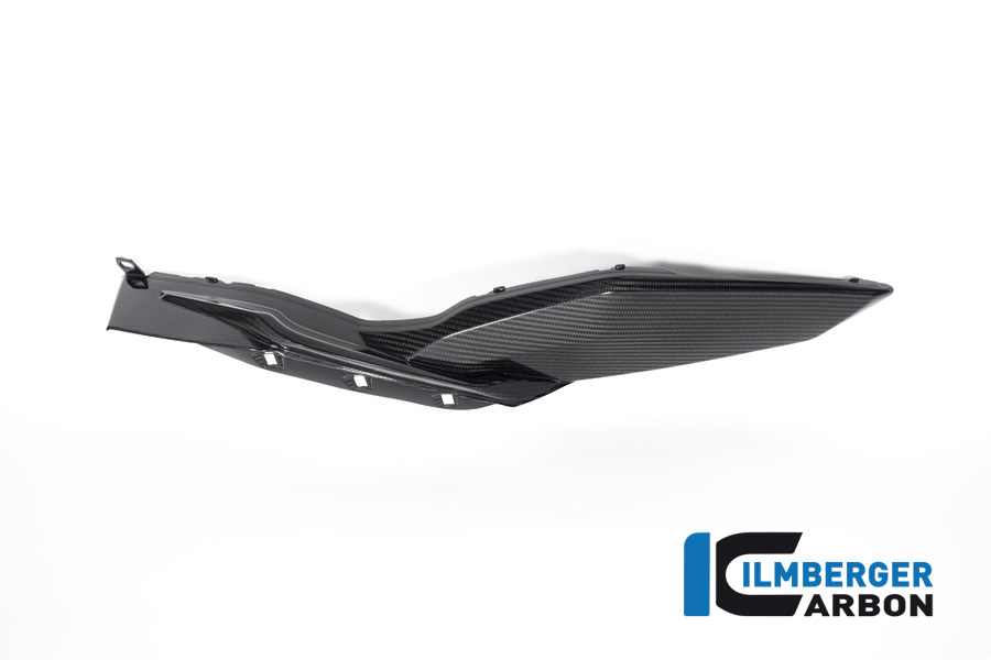 Tapa lateral de carbono Ilmberger en el depósito de gasolina (inferior) lado izquierdo, brillante, BMW S1000XR 2020- M1000XR 2024-