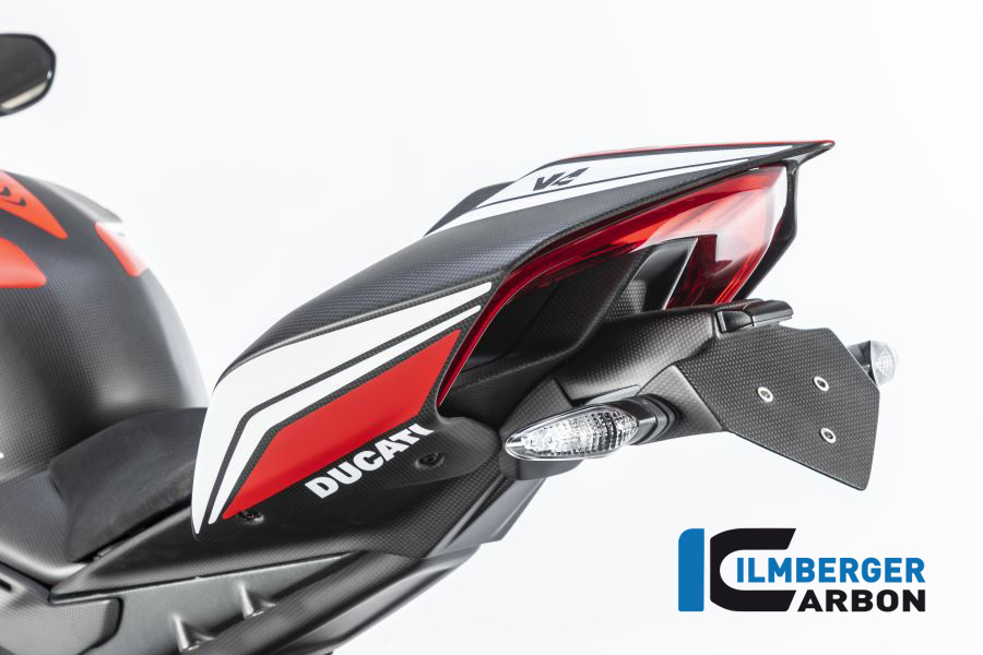 Asiento Monoposto de Carbono Ilmberger mate para Ducati Panigale V4 / V4S y Streetfighter V4