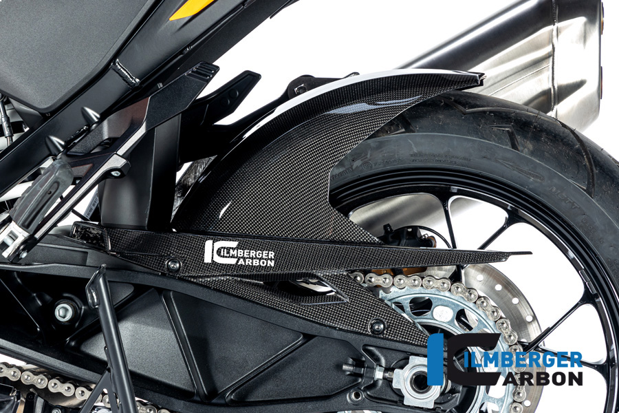 Guardabarros de carbono Ilmberger trasero con cubrecadena 1290 Super Adventure 2019-