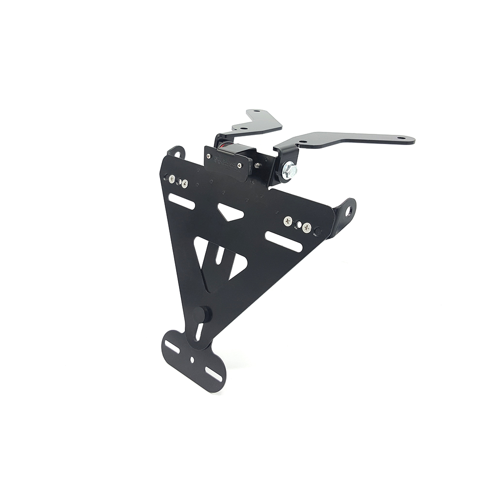 Soporte de matrícula alpha Technik para Kawasaki Z750,Z1000,ZR750L,ZRT0; Tipo ZR750L; Año del modelo 2007-