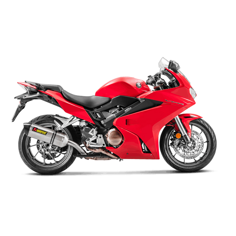 Escape Akrapovic Slip-On Line (Titanio) para Honda VFR800F / VFR800X Crossrunner, año del modelo 2017-2020