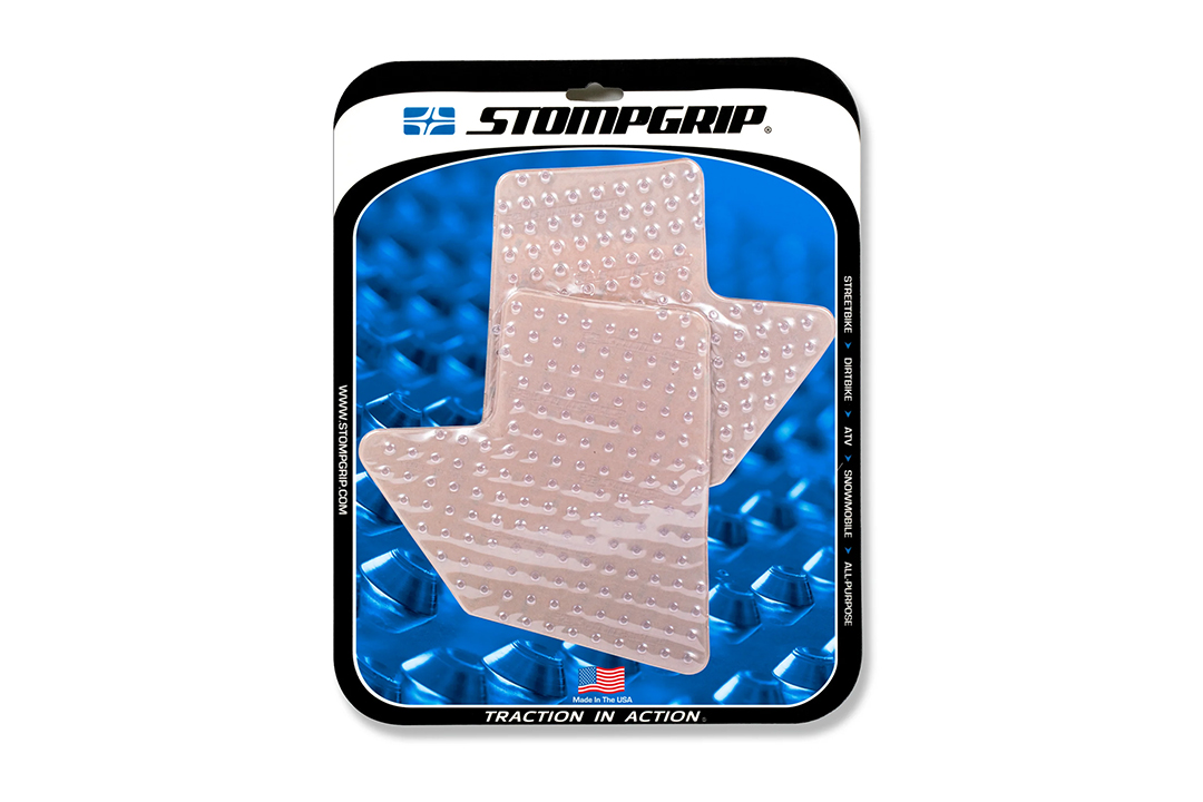 Stompgrip transparente, Volcano, para Suzuki DRZ400 S, 2001-2024, DRZ400 SM, 2005-2024