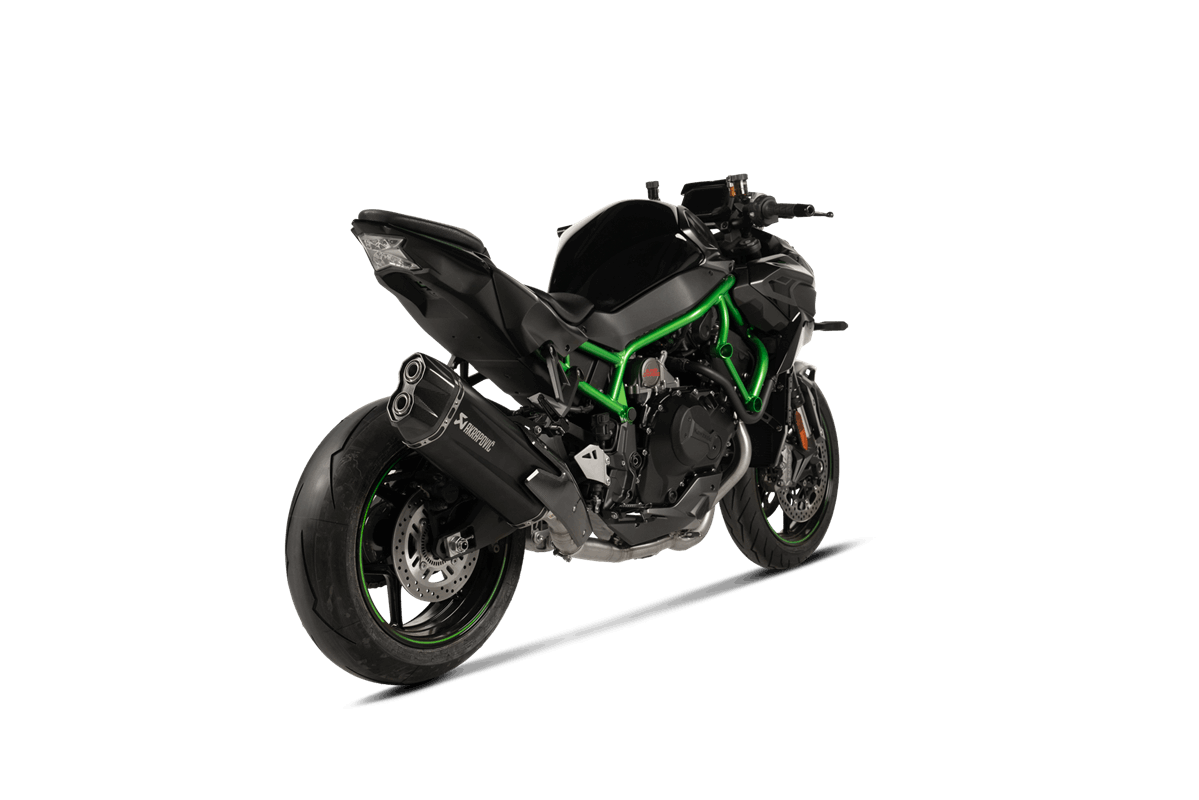 Escape Akrapovic Slip-On Line (Titanio) para Kawasaki Z H2, 2020-2025