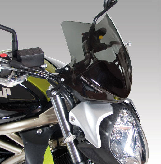 Parabrisas Barracuda Aerosport Plexiglás para Suzuki SFV650 Gladius 2009-2015