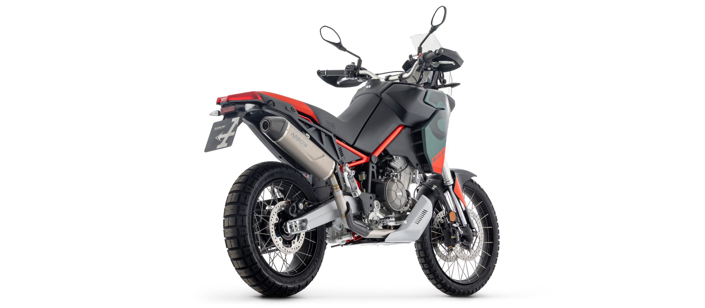 ARROW INDY RACE EVO DARK para Aprilia Tuareg 660 2025-