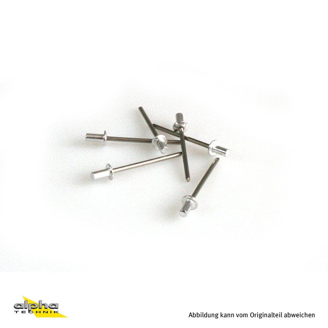 ARROW remache, Aluminio, d=3,2 mm Longitud 8,9 mm