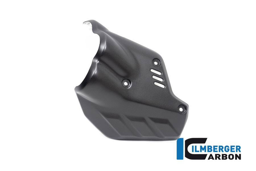 Protector térmico de escape de carbono Ilmberger para silenciador, mate, Ducati Diavel V4, 2023-