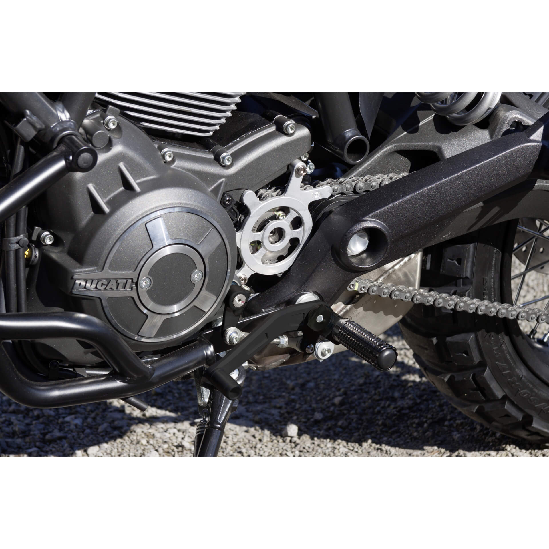 Palanca de cambio LSL/freno para Ducati Scrambler, negra