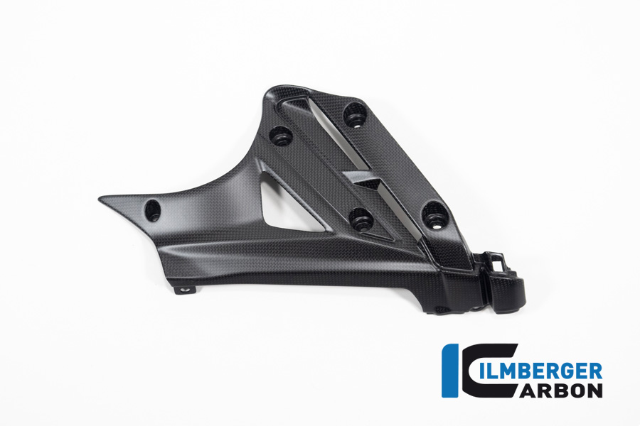 Extensión de carenado inferior Ilmberger Carbono lado derecho, mate, Ducati Streetfighter V2, 2022-