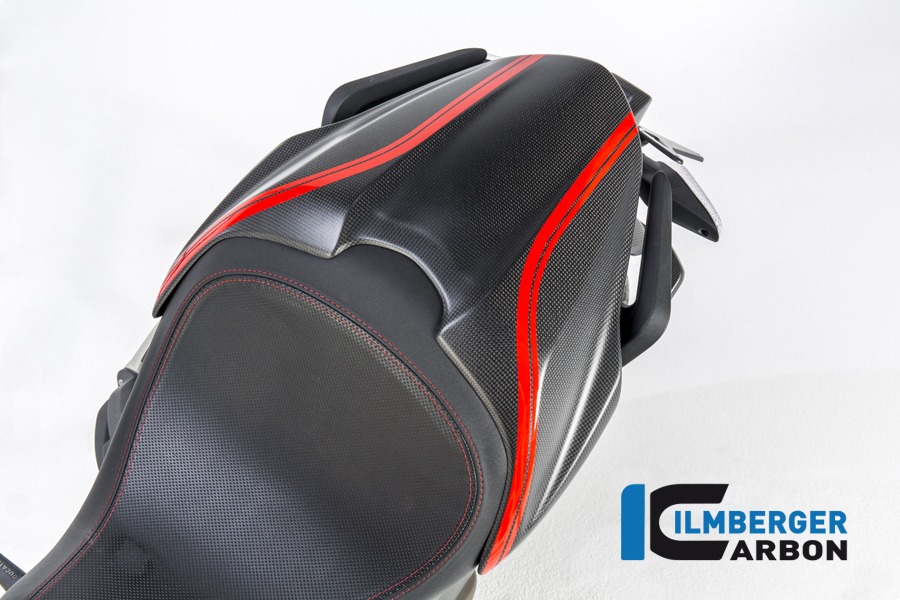 Ilmberger Carbon Tapa de asiento de pasajero mate
