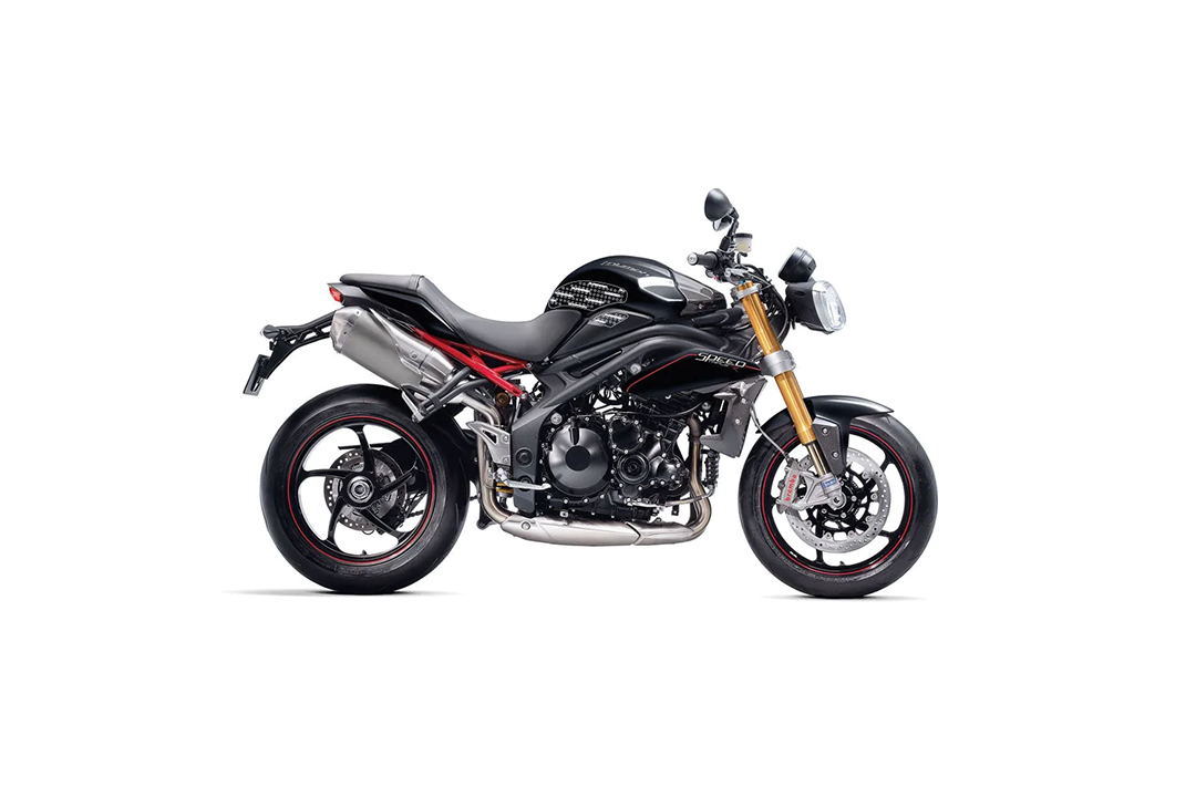 Stompgrip híbrido, Volcano, para Triumph, Speed 94 (R), 2015-2017, Speed Triple 1050i (R), 2011-2015