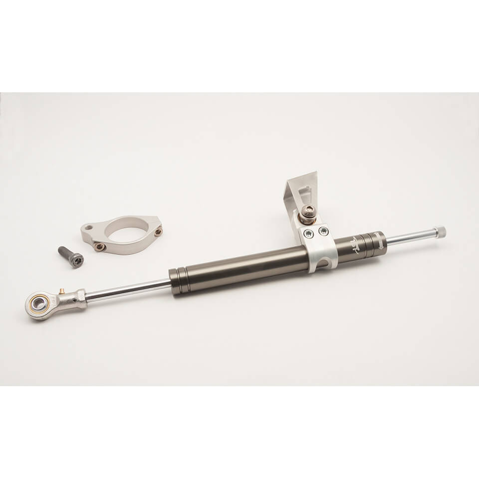 Kit de amortiguador de dirección LSL con homologación de piezas para Triumph Thruxton, 2016-, negro