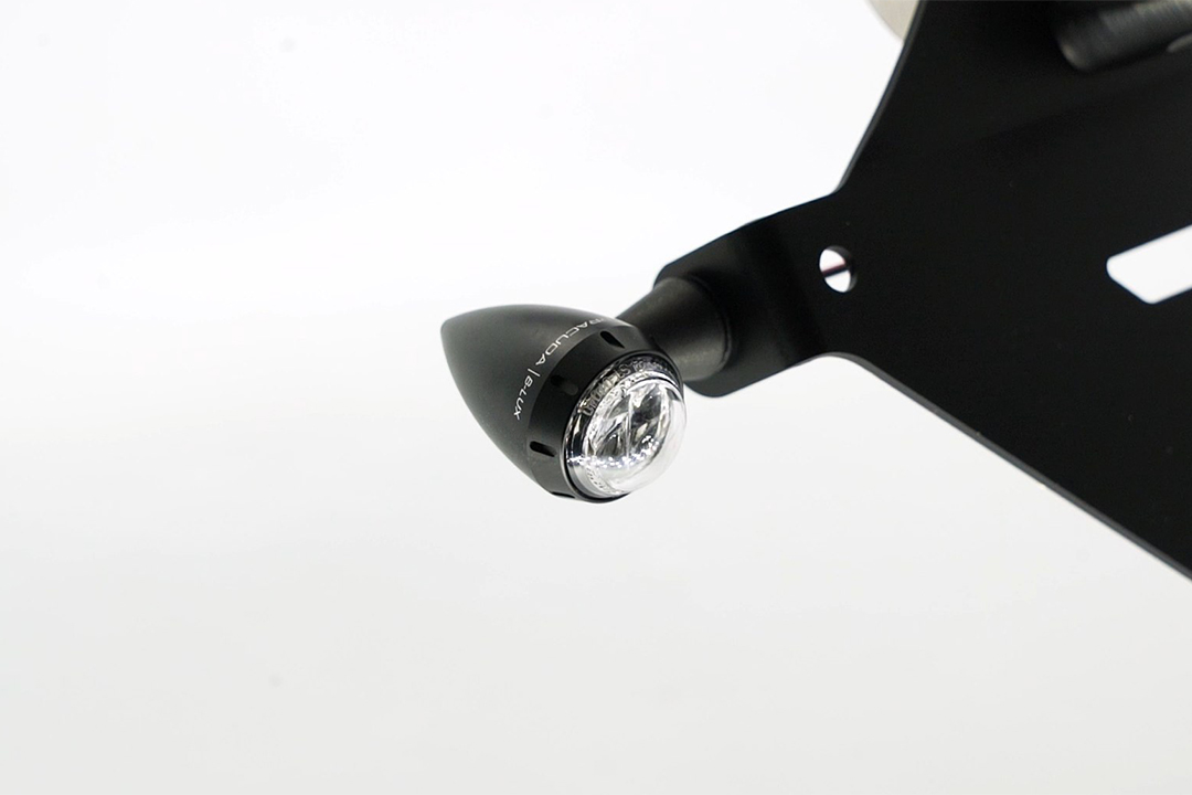 Barracuda luz de intermitente S-LED B-LUX negro