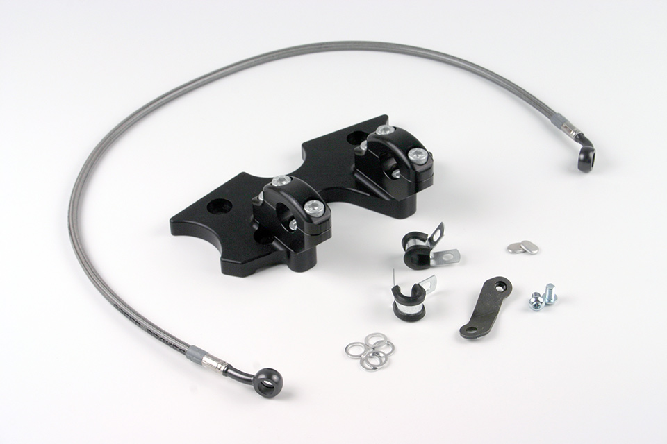 Kit Superbike LSL con informe de piezas para Suzuki GSX1300R Hayabusa, Tipo WVA1, 1999-2007, negro, (Tipo A)