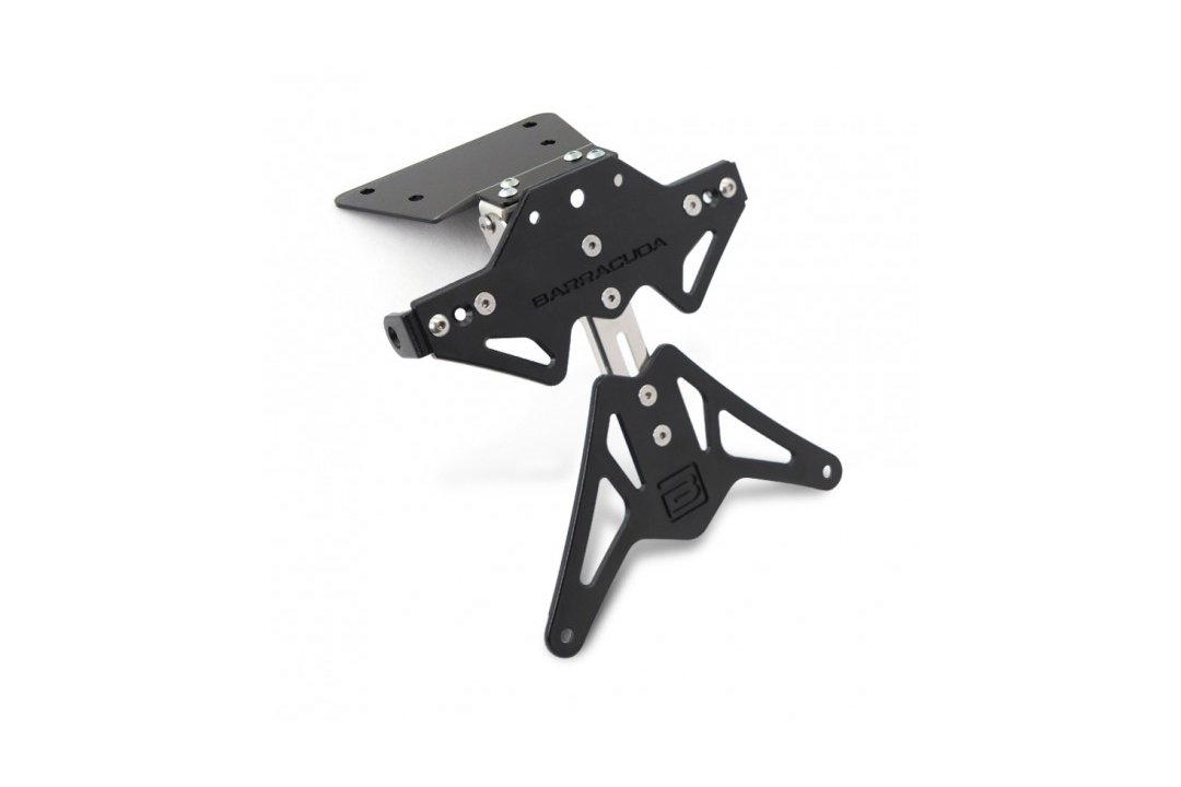 Soporte de matrícula Barracuda para Yamaha T-MAX 530 año de fabricación 2017