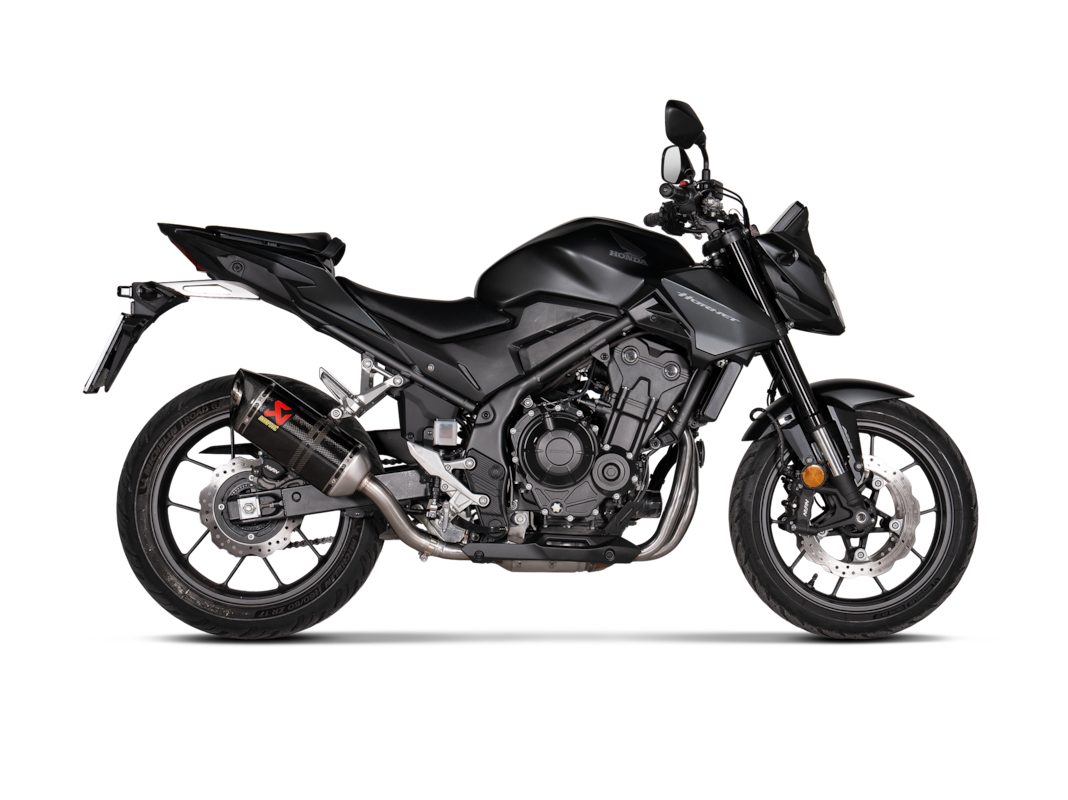Escape Akrapovic Slip-On Line (Carbon) para Honda CB500 Hornet, CBR500R, NX500 2020-2025