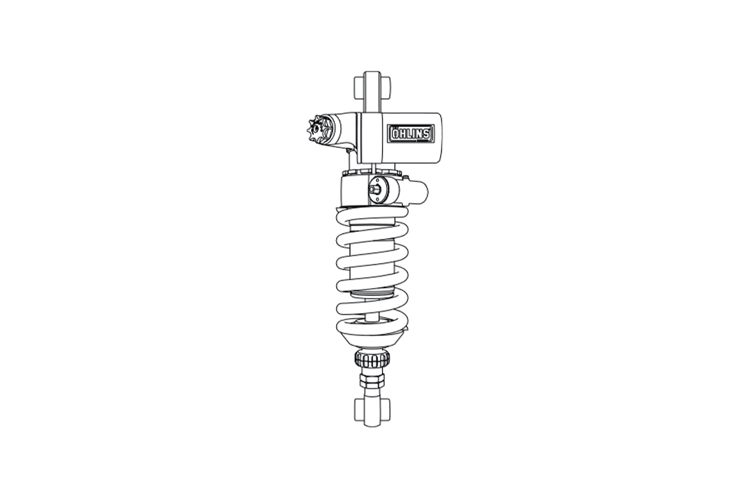 Öhlins amortiguador Road & Track BM 460 para BMW R nineT 2021- y R nineT Pure 2021-