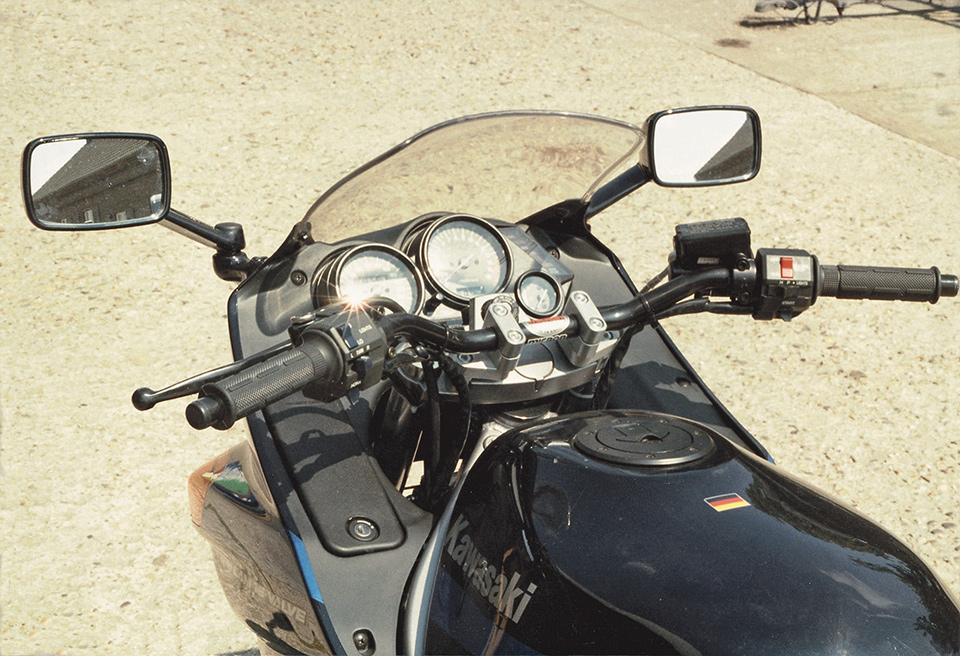 Kit Superbike LSL con certificado de piezas para Kawasaki ZZR600, Tipo ZX600D/ZX600E, 1990-2005, plata, (Tipo A)