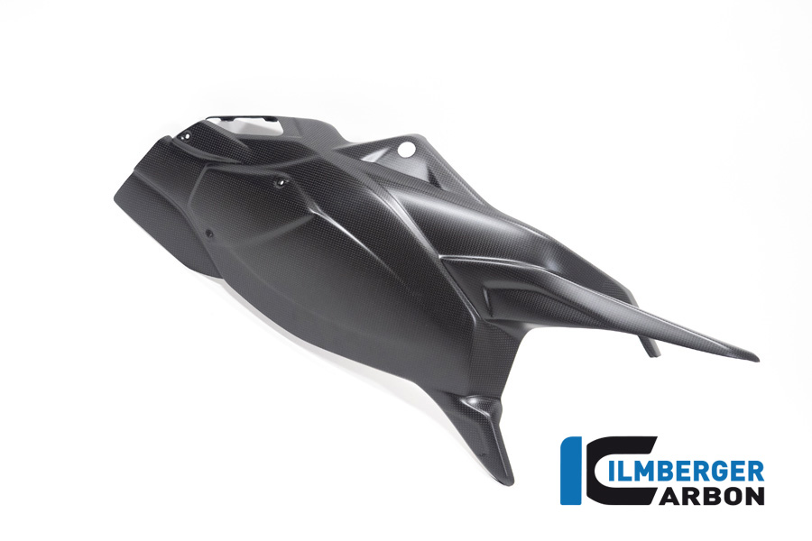 Cubiertas de basculante Ilmberger de carbono con cubrecadena, mate, Ducati Multistrada V4 Pike's Peak 2022-