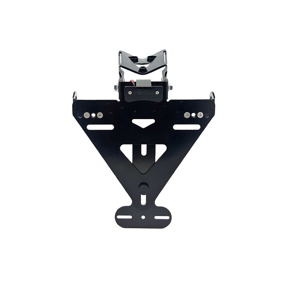 Soporte de matrícula alpha Technik Yamaha YZF-R1,R1M; Tipo RN32,RN49,RN65; Año del modelo 2017-