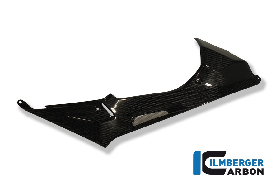 Tapa lateral de carbono Ilmberger lado derecho en el depósito de gasolina, Carbono