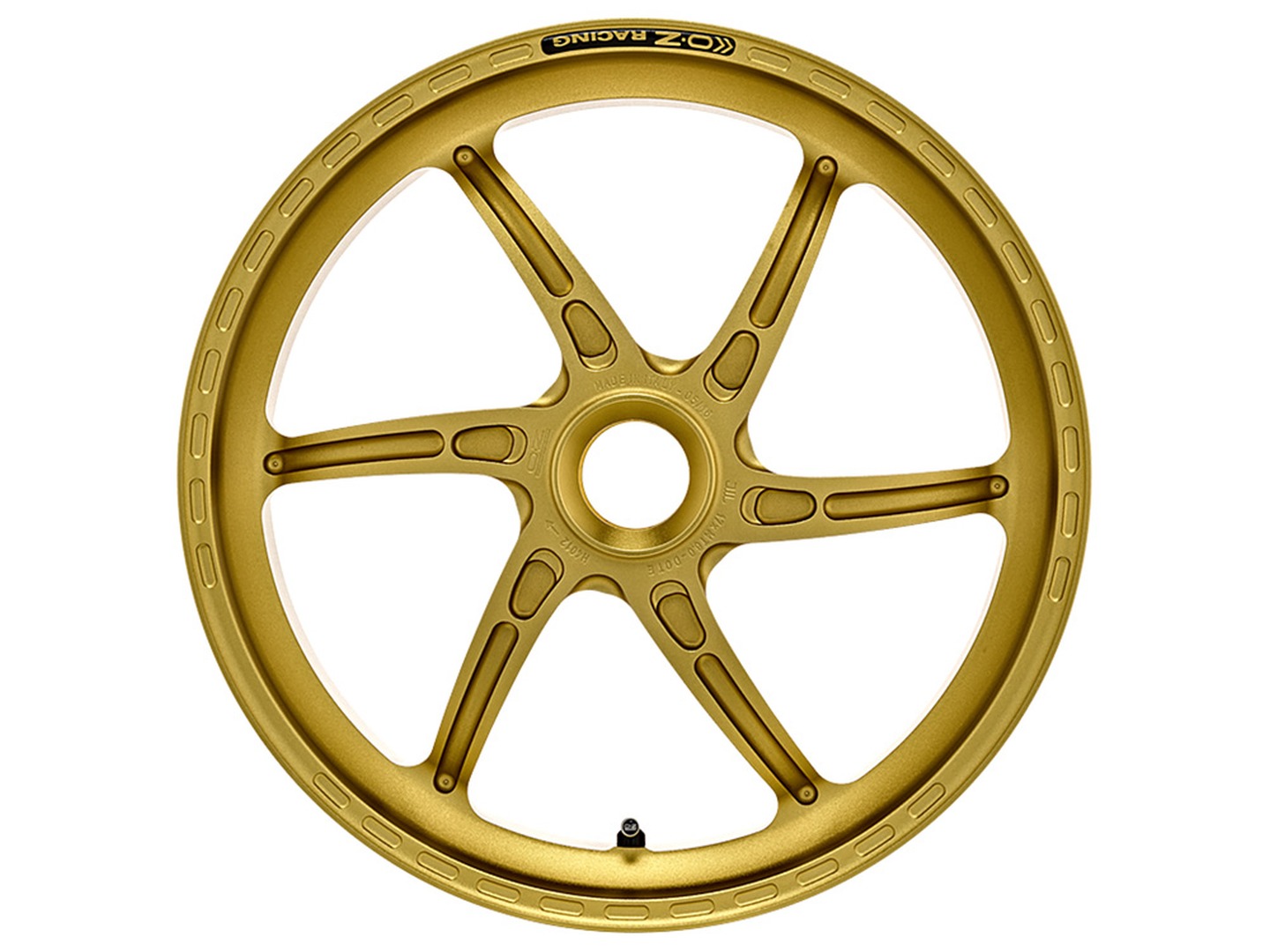 OZ Gass RS-A Aluminio trasero en oro mate para Ducati Monster, Multistrada, Hypermotard, Hyperstrada, Streetfighter 848, 848, 748, 916, 996, 998