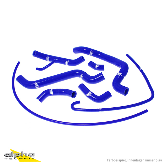 Kit de mangueras de silicona SAMCO SPORT azul para Ducati 848 1098 R S 1198 R S años de modelo 2007-2014