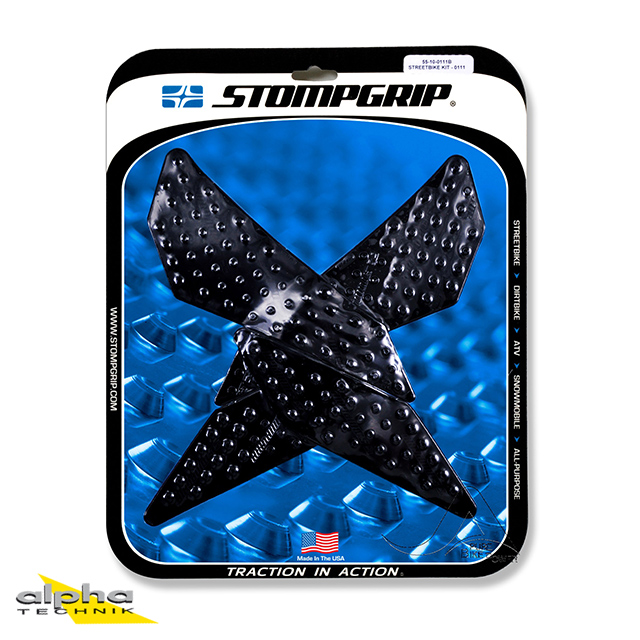Stompgrip negro, Volcano, para MV Agusta Rivale 800, Stradale 800, 2014-2015