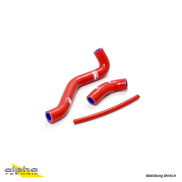 Kit de mangueras de silicona SAMCO SPORT rojo para Yamaha YZF-R125 MT125 año del modelo 2008-2019