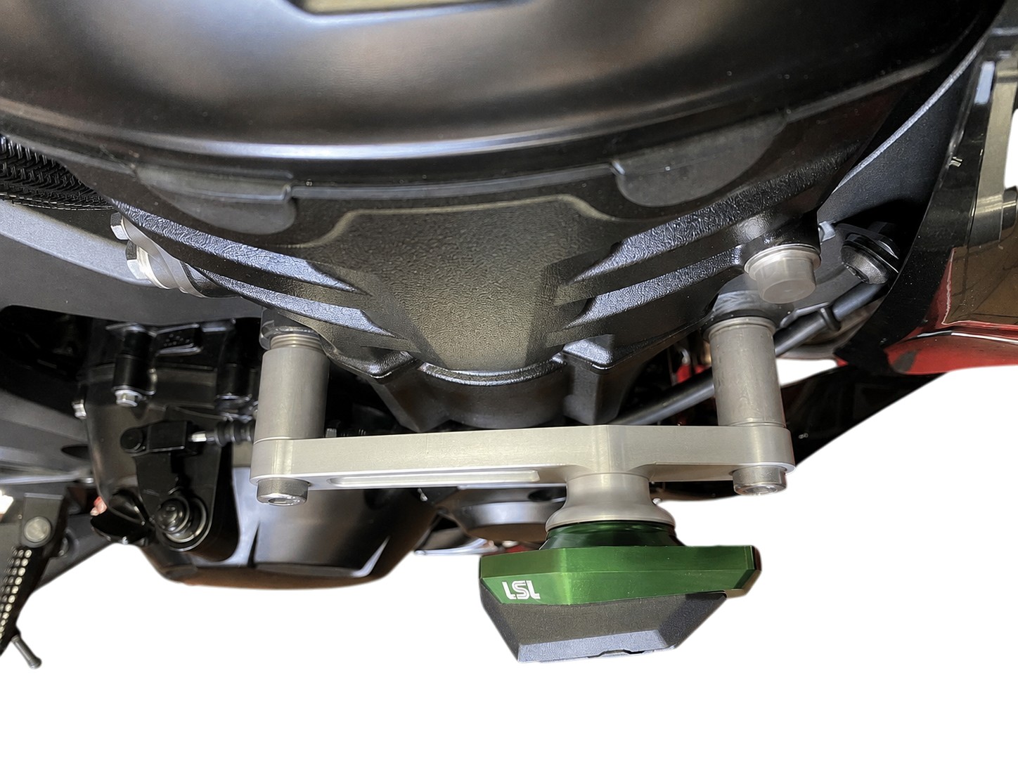 Kit de montaje de protectores de motor LSL para Kawasaki Z1000 ABS, 2010-