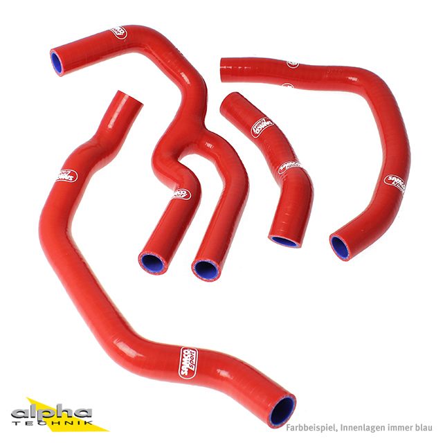 SAMCO SPORT Kit de mangueras de silicona rojo para Honda CB500 año de modelo 1993-2002