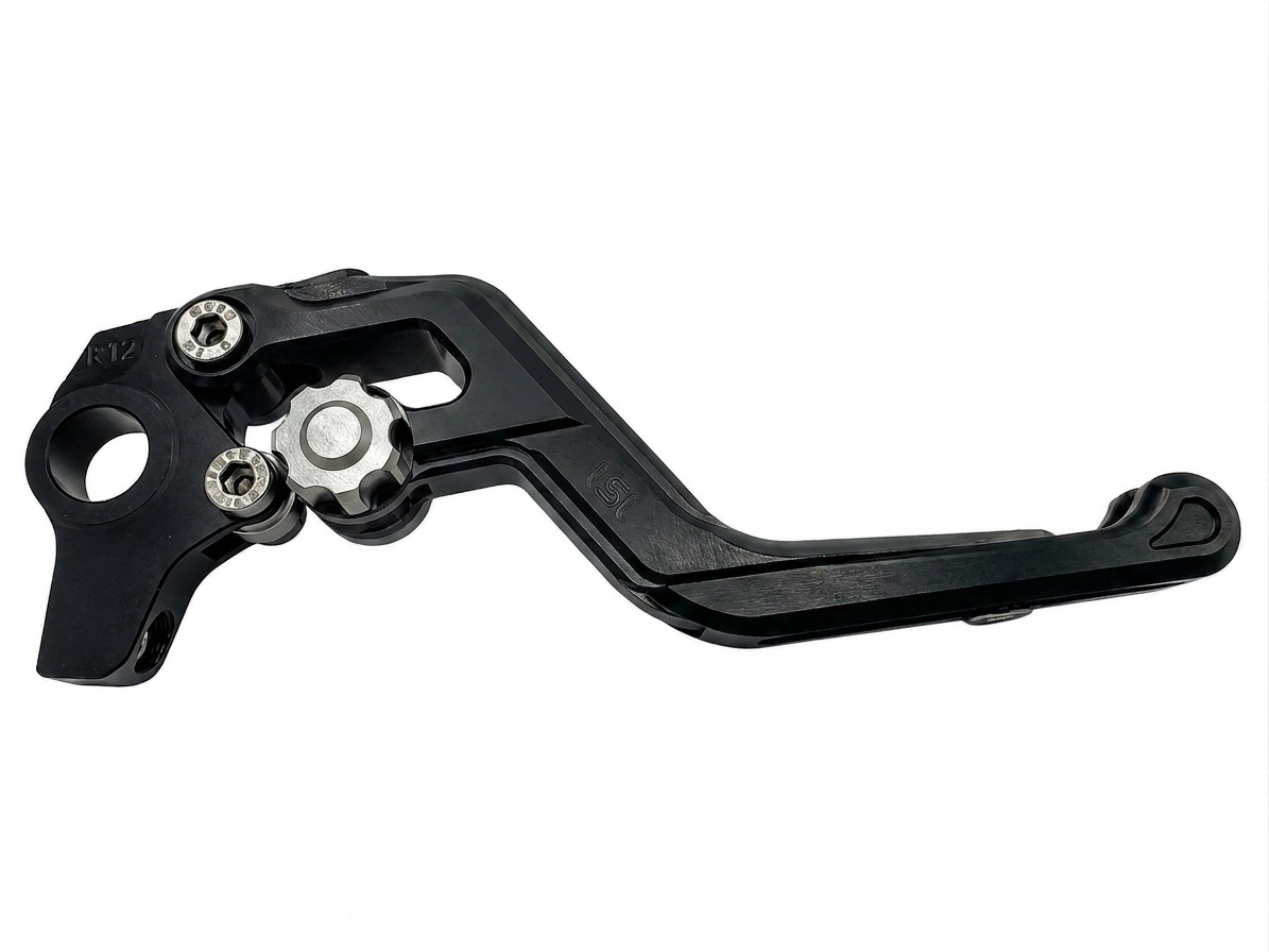 Maneta de freno LSL ERGONIA R14 Negro/Plata/Negro