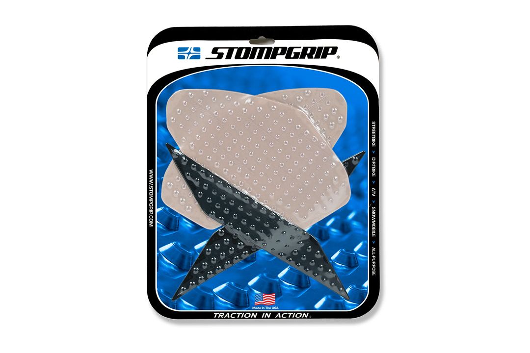 Stompgrip híbrido, Volcano, para Kawasaki Ninja 400, 2018-2024