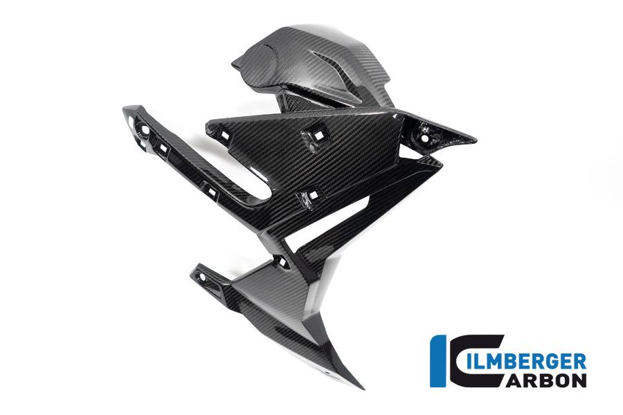 Cubierta de carbono brillante para radiador de agua Ilmberger lado derecho, BMW S1000R 2021-