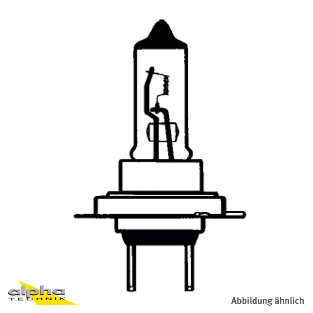 LAMPE 12V 55W PX26D T10X58 C-8 H7 UV-STOPP - LF