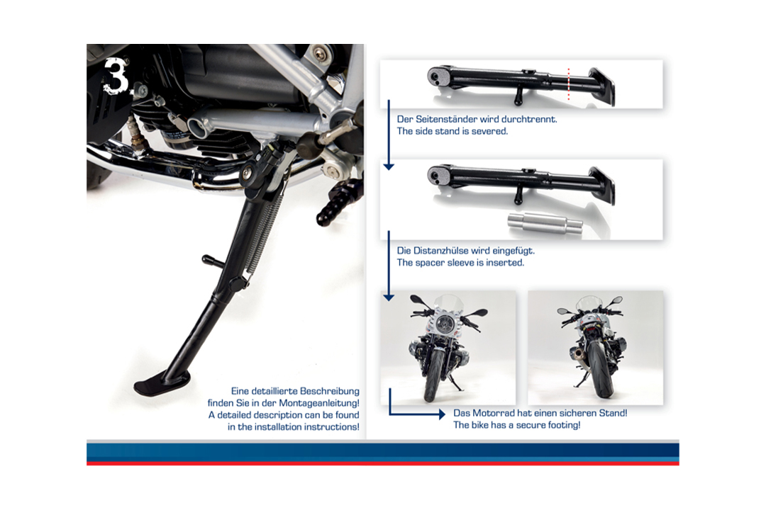 Kit Wilbers BoxerCup Road Réplica para BMW R nineT Racer