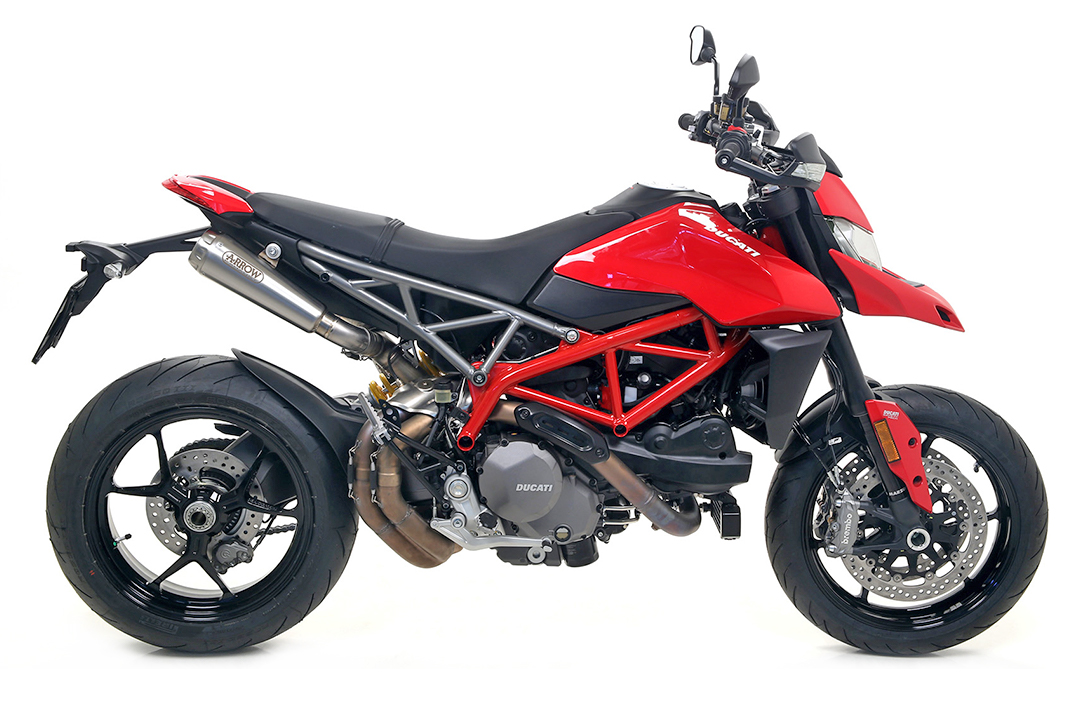 ARROW Escape PRO-RACE para Ducati Hypermotard 950 2019-, Acero inoxidable