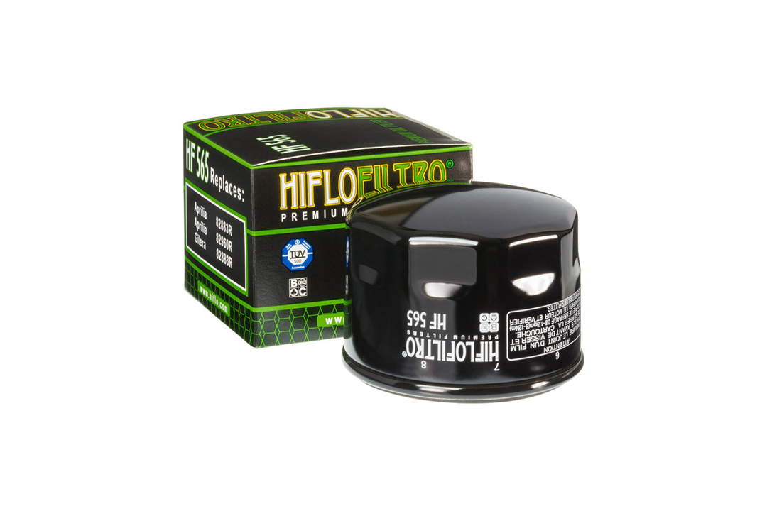 HIFLO filtro de aceite HF565 para varios modelos Aprilia / Gilera / Moto Guzzi